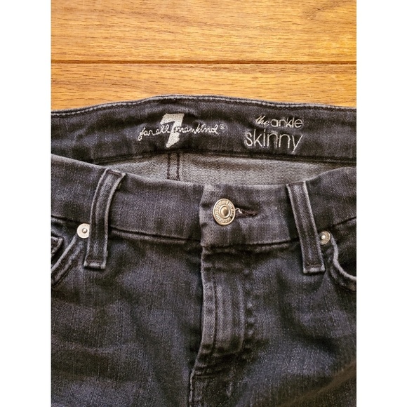 7 For All Mankind Ankle Skinny Jeans - Picture 2 of 4